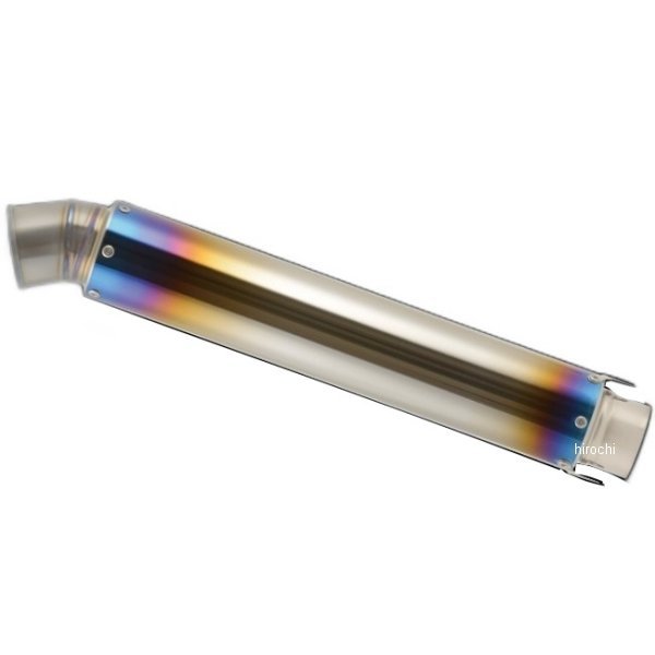 ナイトロレーシング HP ストレートチタンサイレンサー V-Ⅱ 420mm 差込口径φ60.5マフラー対応 汎用