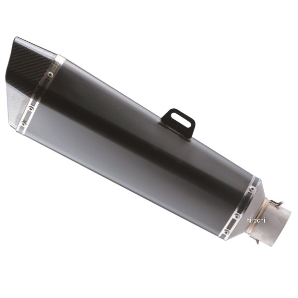 ナイトロレーシング 艶消し黒仕上げ ヴァリアント チタン サイレンサー 365mm 差込口径φ60.5マフラー対応 汎用