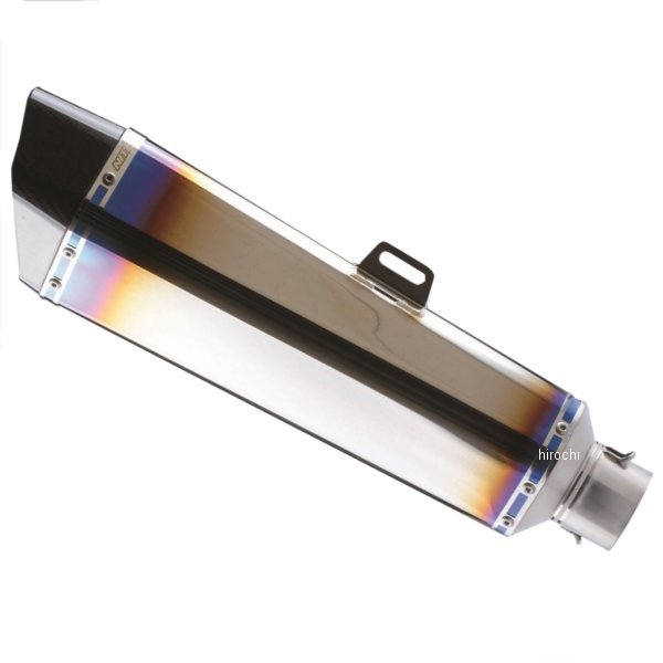 ナイトロレーシング HP ヴァリアント チタン サイレンサー 365mm 差込口径φ60.5マフラー対応 汎用