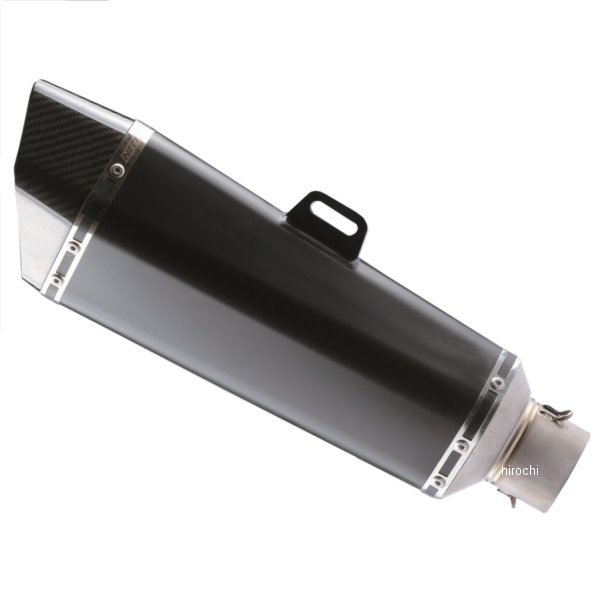 ナイトロレーシング 艶消し黒仕上げ ヴァリアント チタン サイレンサー 300mm 差込口径φ60.5マフラー対応 汎用