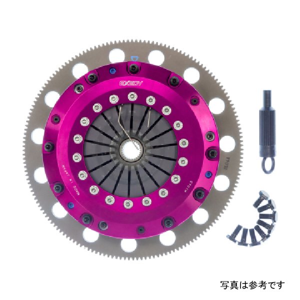 96-16 フォード Mustang V8 4.6L/5.0L Hyper Twin Cerametallic クラッチ Sprung Disc Push Type Cover