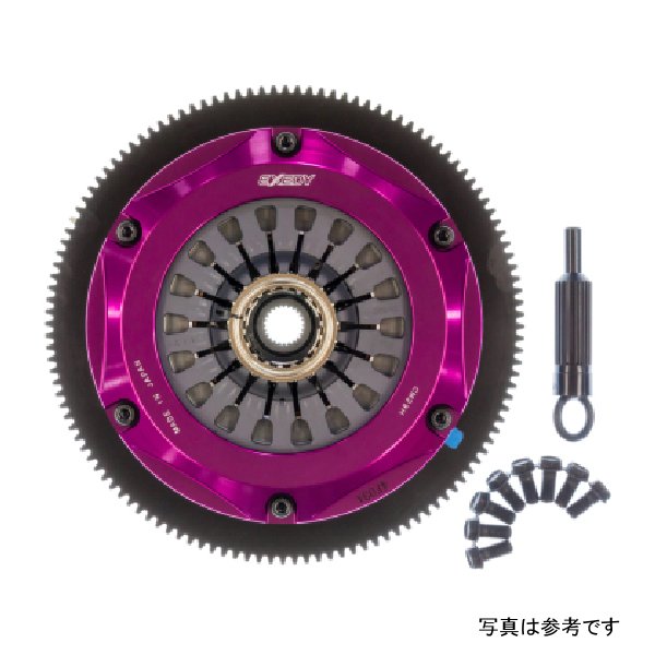 2004-2014 スバル Impreza WRX STI H4 Hyper Twin Cerametallic クラッチ Sprung Center Disc Pull