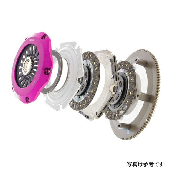 04-17 スバル WRX STI EJ255/EJ257 2.5L Twin-Organic クラッチキット