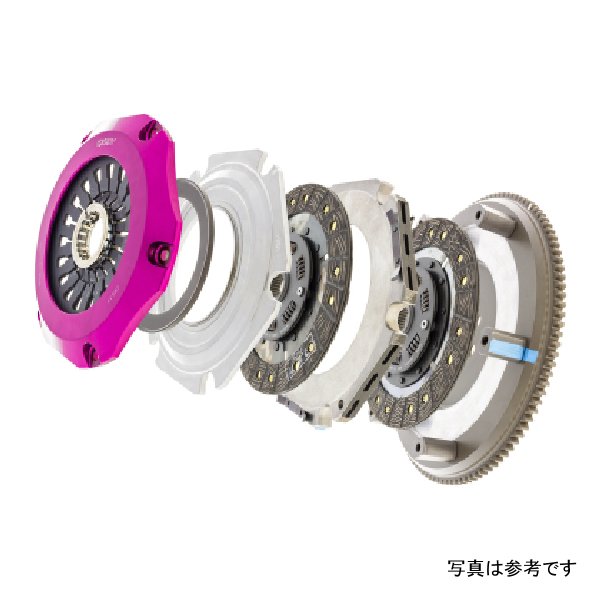 96-06 ミツビシ Evo 4-9 4G63T 2.0L Twin-Organic クラッチキット