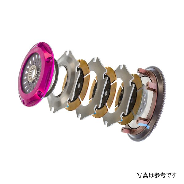 1996-1996 ミツビシ Lancer Evolution IV L4 Hyper Triple Cerametallic クラッチ Rigid プルタイプ