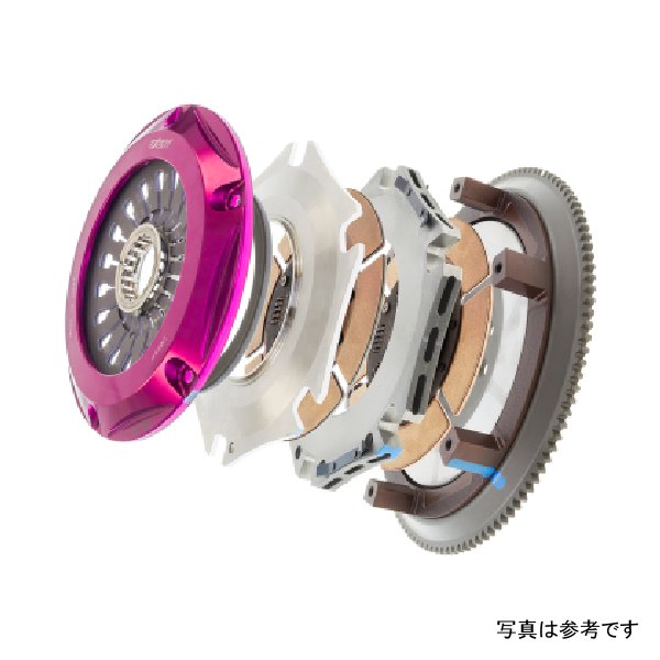 2008-2015 ミツビシ Lancer Evolution GSR L4 Hyper Twin Cerametallic クラッチ Sprung