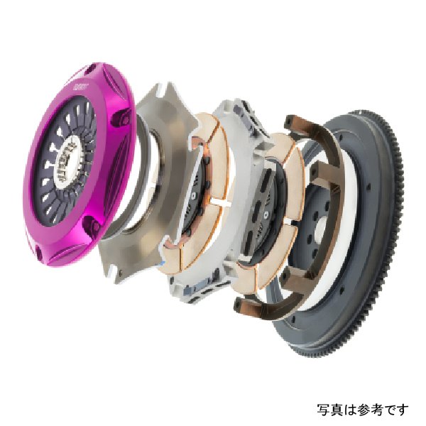 1993-1994 ニッサン Skyline GTR L6 Hyper Twin Cerametallic クラッチ Sprung Center Disc プルタイプ