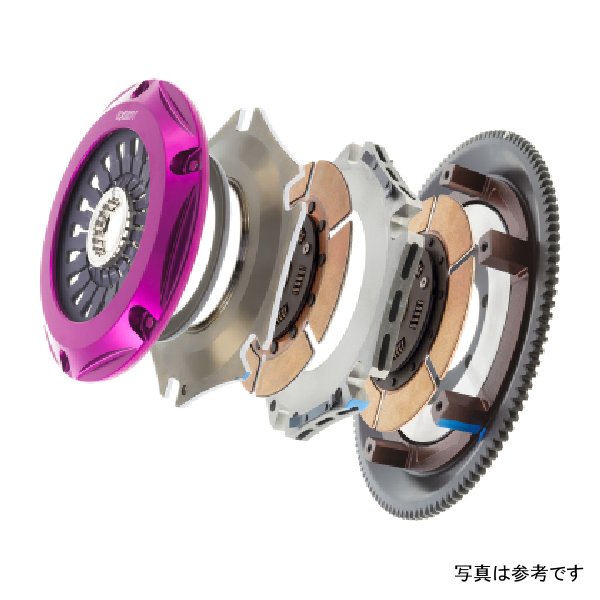 1993-1995 マツダ RX-7 R2 Hyper Twin Cerametallic クラッチ Sprung Center Disc プルタイプ