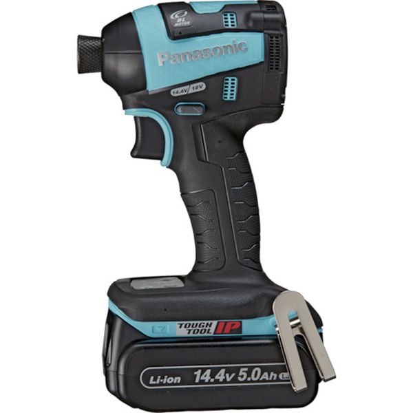 デュアル 充電インパクトドライバー青 14.4V5.0Ahセット