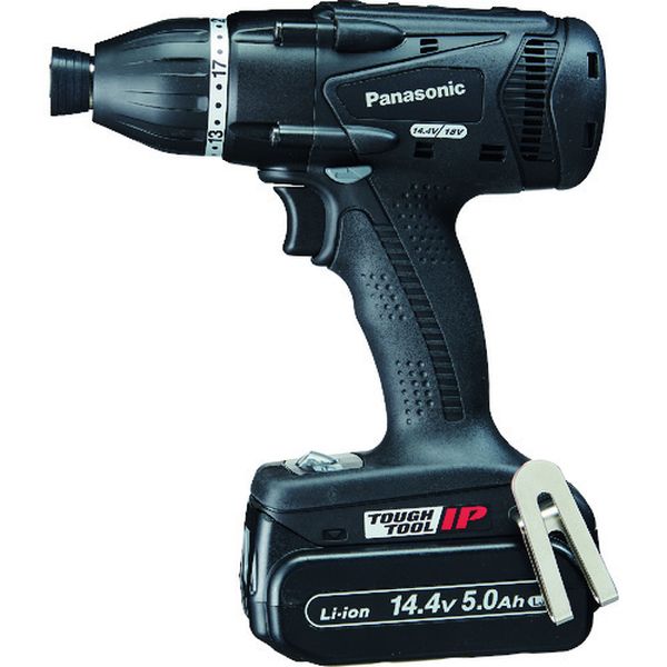 パナソニック(株)ライフソリューションズ社 デュアル マルチインパクトドライバー 14.4V5.0Ahセット品 黒