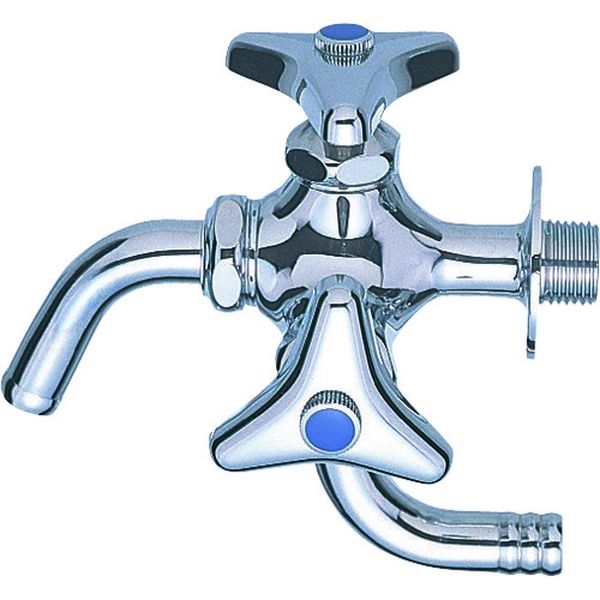 万能二口横水栓