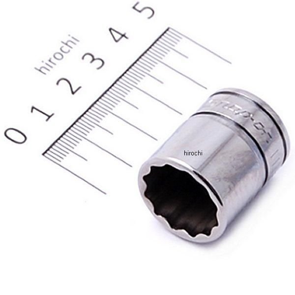 3/8インチ ソケット シャロー 12角 11/16インチ