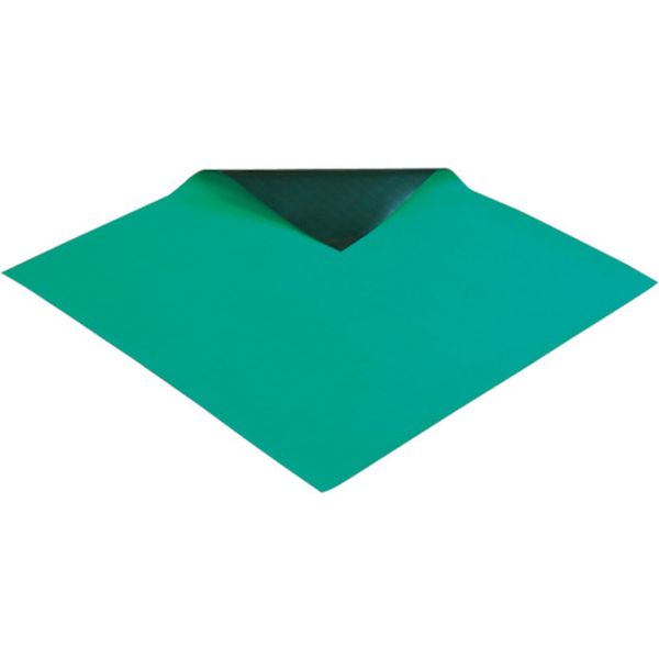 導電性カラーマット グリーン 長さ10M