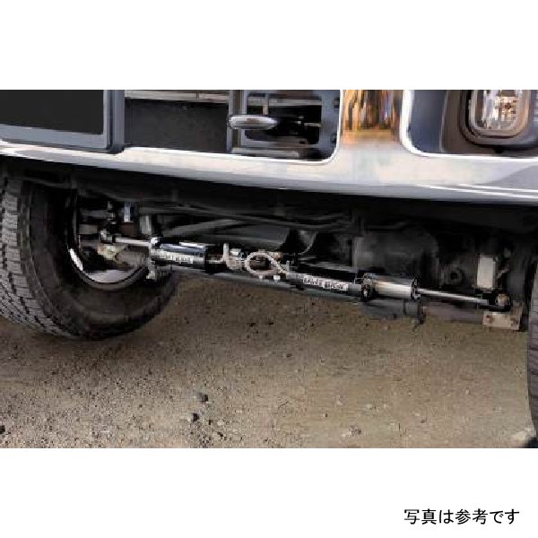 デュアルステアリングスタビライザーシステム 対向スタイル DL 2.25 Res ショック付き 05-21 フォード F250/350 4WD