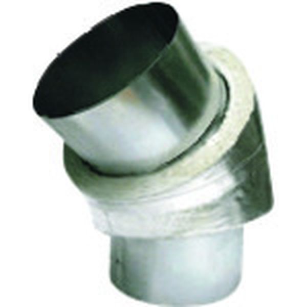 フジエアダクトMタイプ 150パイ 45度 エルボ