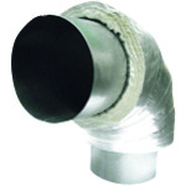 フジエアダクトMタイプ 150パイ 90度 エルボ