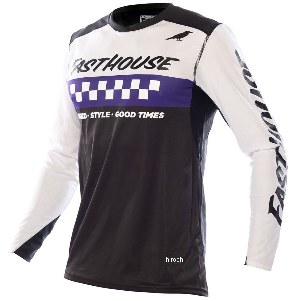 春夏モデル エルロッド ジャージ 白/紫