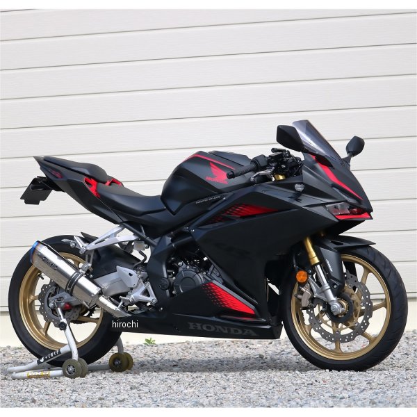 フルエキゾースト SS-OVAL ショートライン JMCA認証 20年-22年 CBR250RR ステンレス
