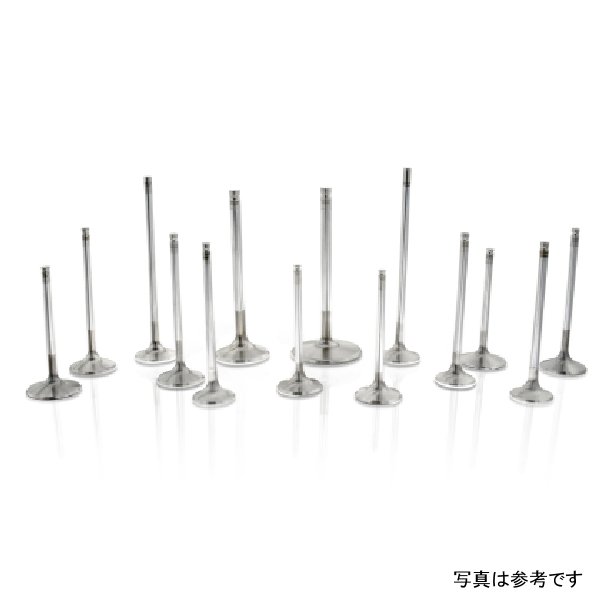 37mm 5.98mm 95mm 22度標準フロー 標準コンペティションプラス吸気バルブ 12個セット 日産 VR38DETT