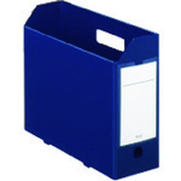 FL125BFNV 196-7633  76005)PPボックスファイル＋ A4E ネイビー