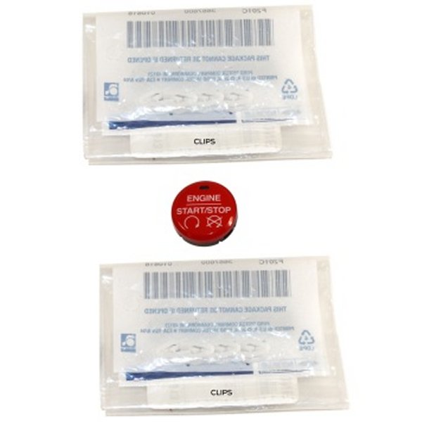 15-16 Mustang Red Starter Button Installation Kit