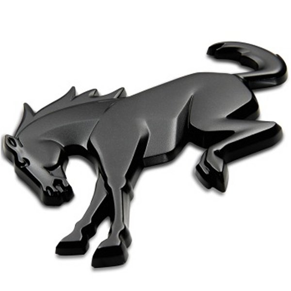 Bronco リア エンブレム - マットブラック