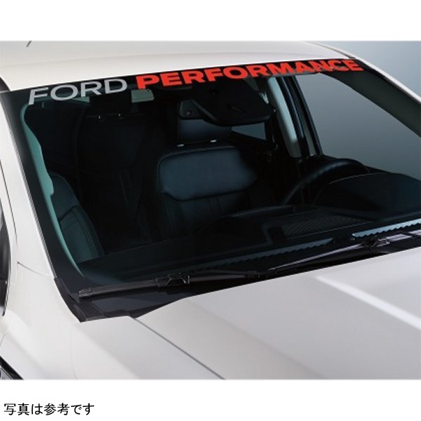 フォード Performance Ranger Windshield Banner - Wht/Red