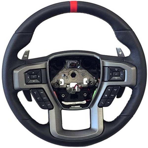 2015-2017 F-150 Raptor Performance ステアリングホイール Kit レッド Sightline