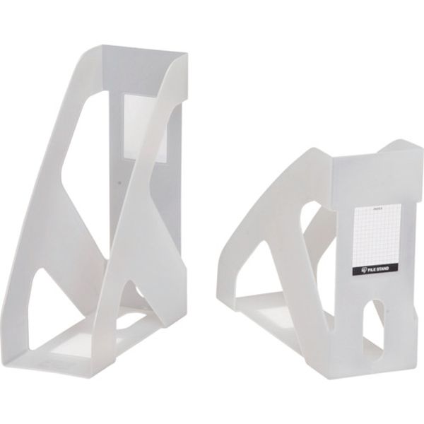 242803 ファイルスタンド(2個セット) FS-25EW×2 クリア