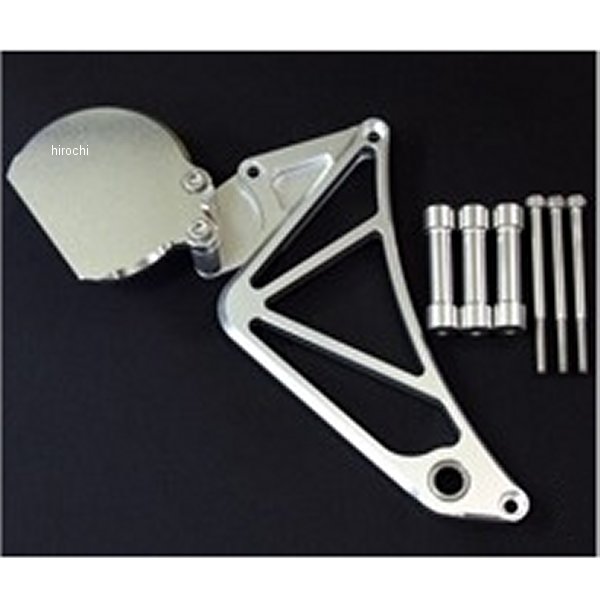 フロントスプロケットカバー Bタイプ ゼファー750 シルバー