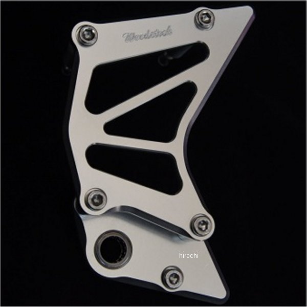 フロントスプロケットカバー Ninja250R シルバー