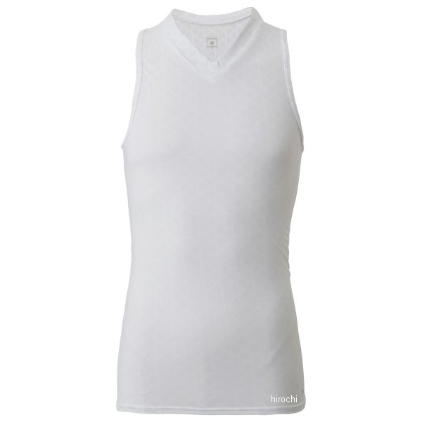 冷感タンクトップ パフォーマンスライン 白