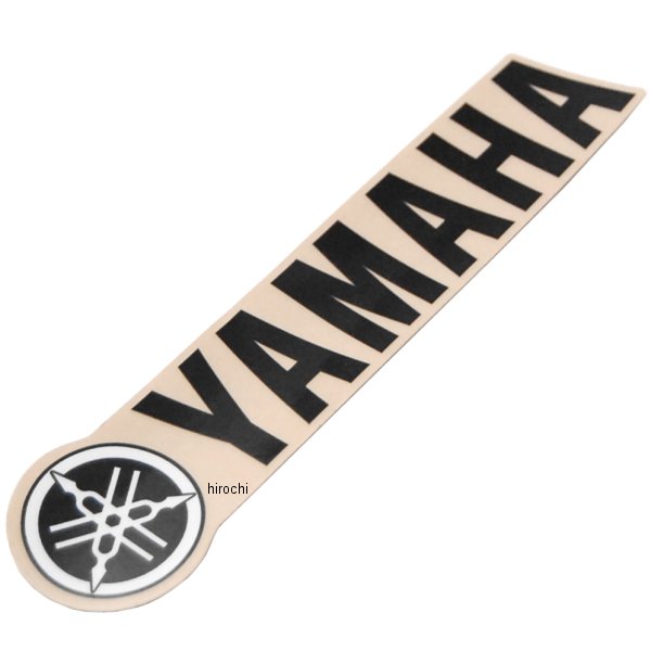 レーシングステッカー YAMAHA 20cm 黒 1枚入り