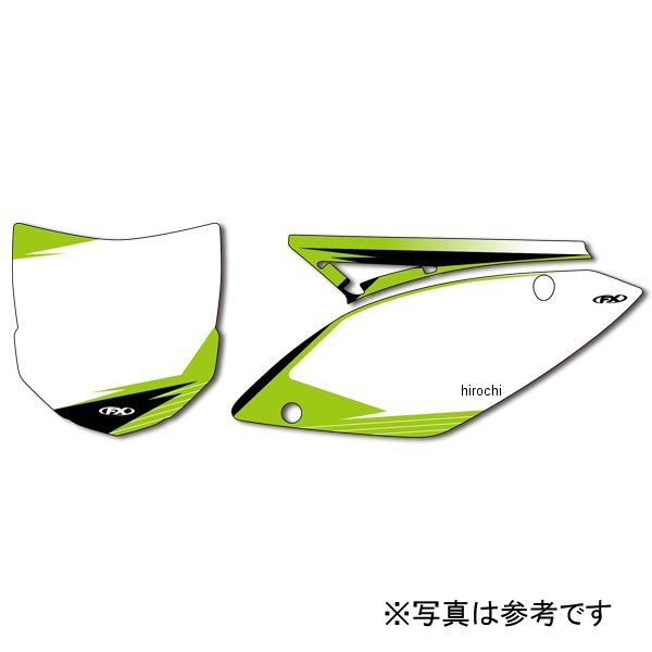 プリカットプリンテッド バックグラウンド 06年−08年 KX250F 白