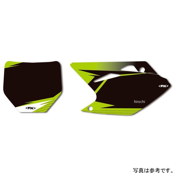 プリカットプリンテッド バックグラウンド 12年 KX450F 黒