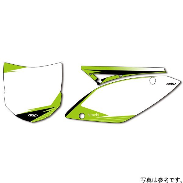 プリカットプリンテッド バックグラウンド 12年 KX450F 白