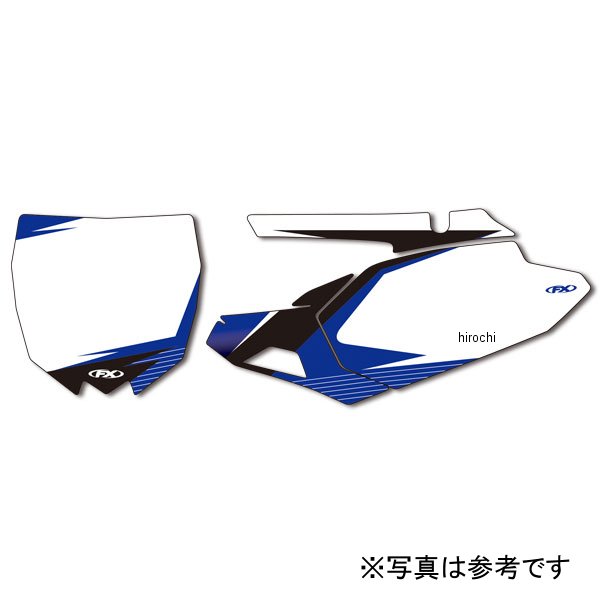 プリカットプリンテッド バックグラウンド 06年−09年 YZ250/YZ450F 白