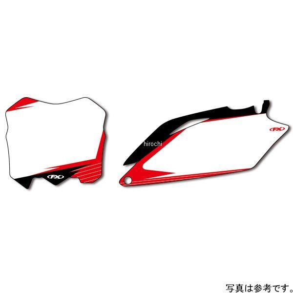プリカットプリンテッド バックグラウンド 08年−09年 CRF250 白