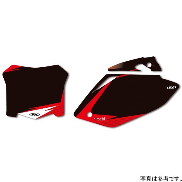 プリカットプリンテッド バックグラウンド 10年−13年 CRF250、09年−12年 CRF450 黒
