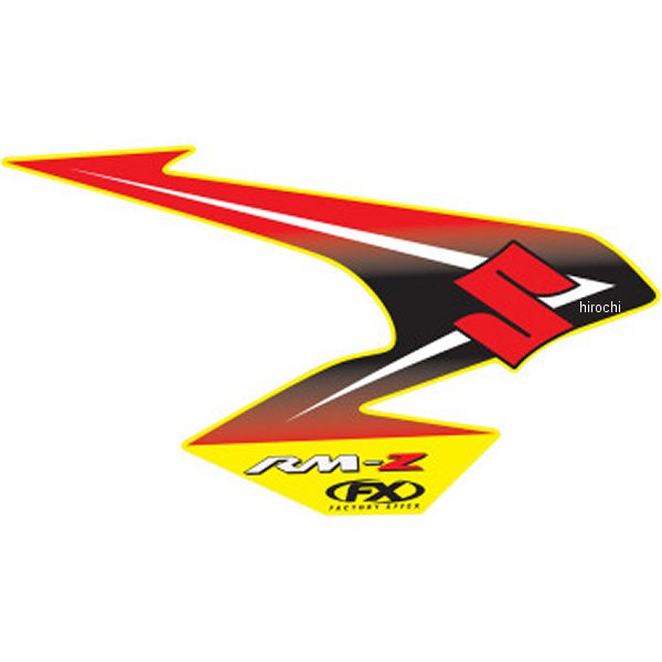 OEMデカール 10 10年−14年 RMZ250、08年−14年 RMZ450