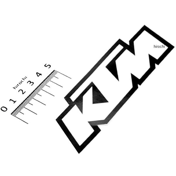 レーシングステッカー KTM 1枚入り