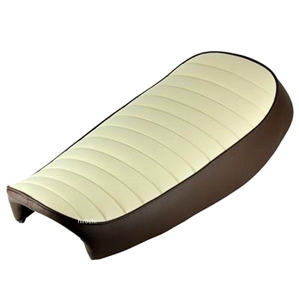 別注モデル・グッドシート "SLENDER" タックロール 78年-08年 SR400 アイボリー