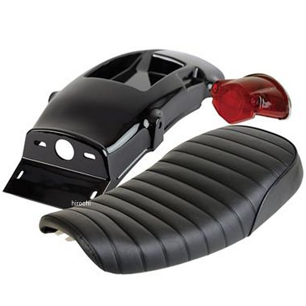 キングシート & 38ETフェンダーレスキット 10年-17年 SR400 黒