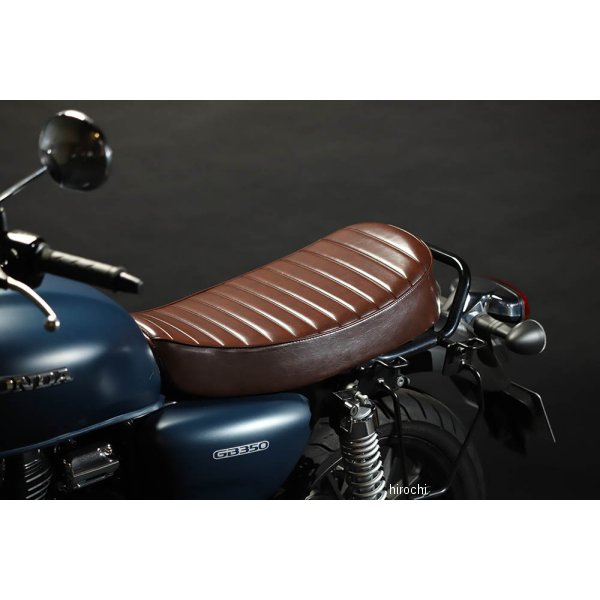 GOODSEAT SLENDER タックロールシート GB350 ブラウン