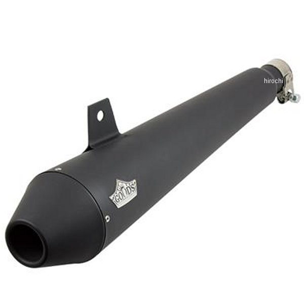 TAPERED CONE スリップオンマフラー 08年以降 グラストラッカービッグボーイ 黒