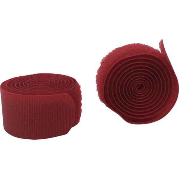 マジックテープ マジックストラップS 20mm×60cm レッド