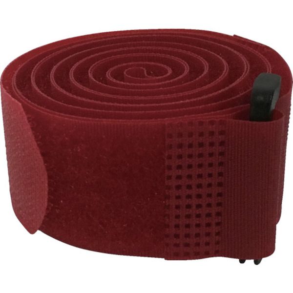 マジックテープ マジックストラップ強力結束 25mm×130cm レッド