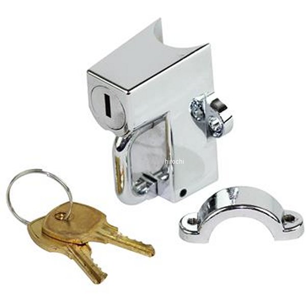 ヘルメットホルダー φ22.2mm クローム