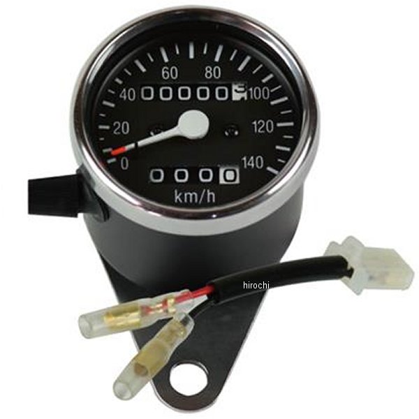 60φ スピードメーターキット 85年-02年 SR500、SR400 トリップ付き 黒