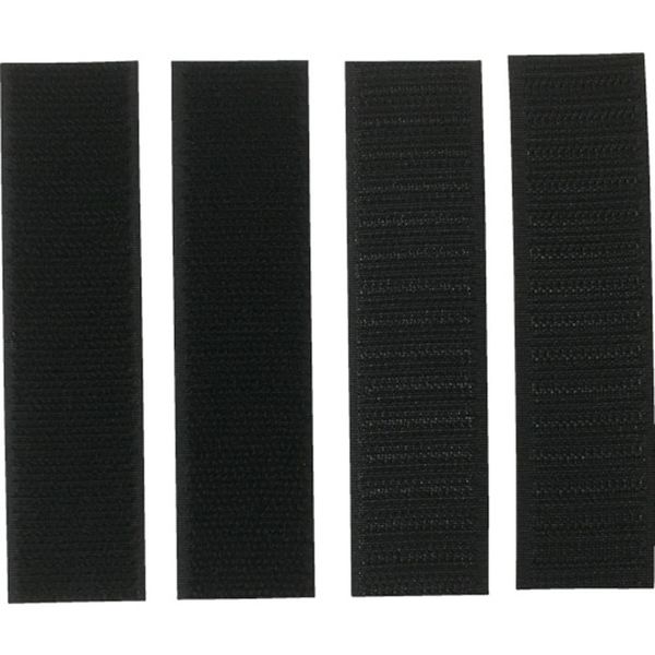 G58  マジックテープ ピタロック 25mm×10cm 2組 ブラック